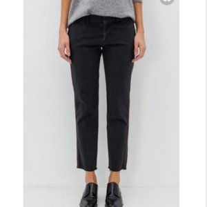 Nili Lotan East Hampton Pant with Red Tape